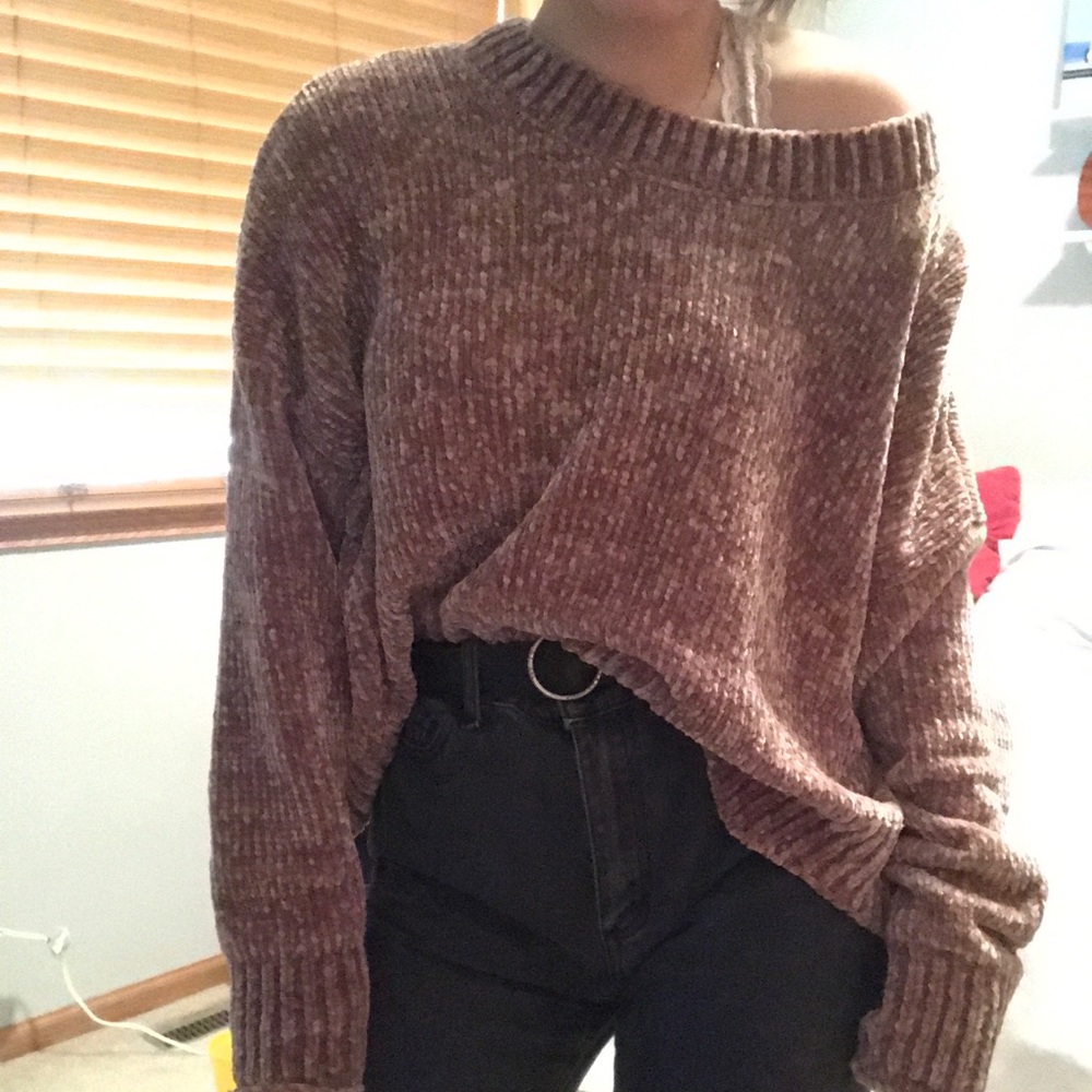 Fuzzy sweater